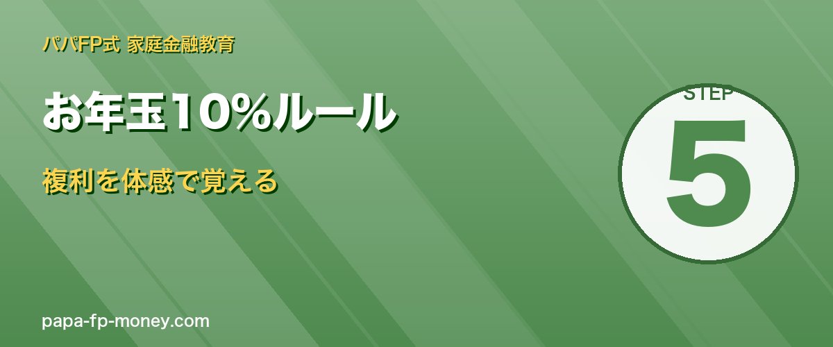お年玉10%ルール