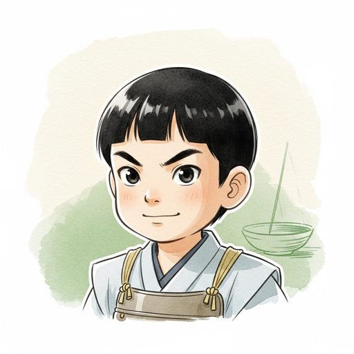 旅立ち前の一寸法師