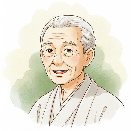 富を得た老人(経験役)