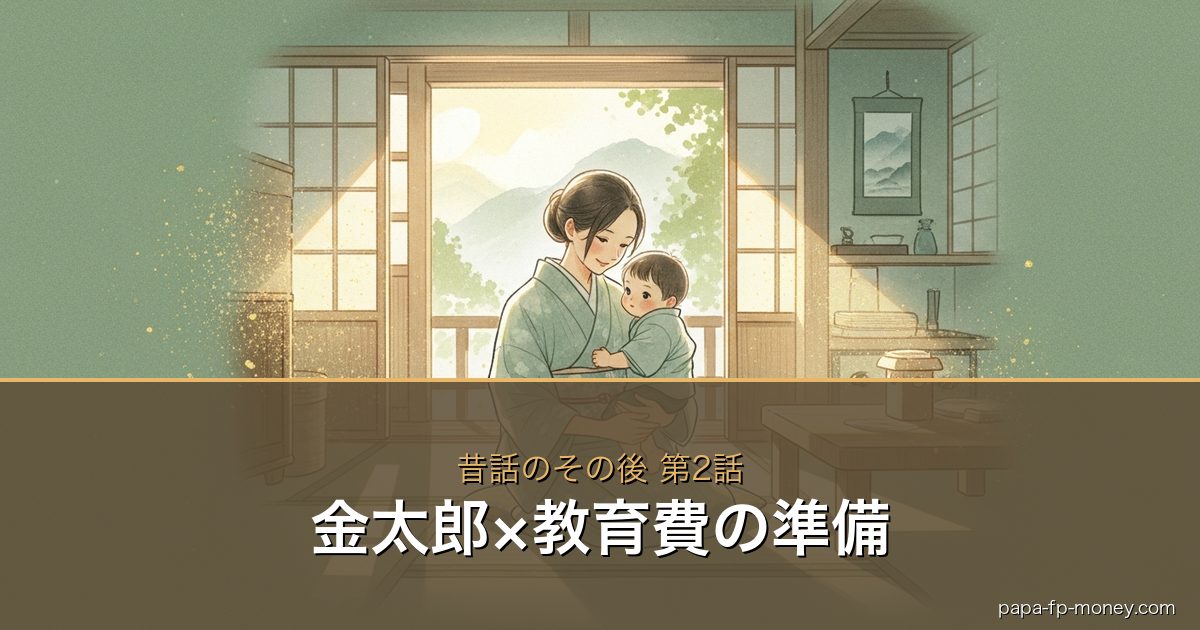 金太郎×お金の物語シリーズ アイキャッチ