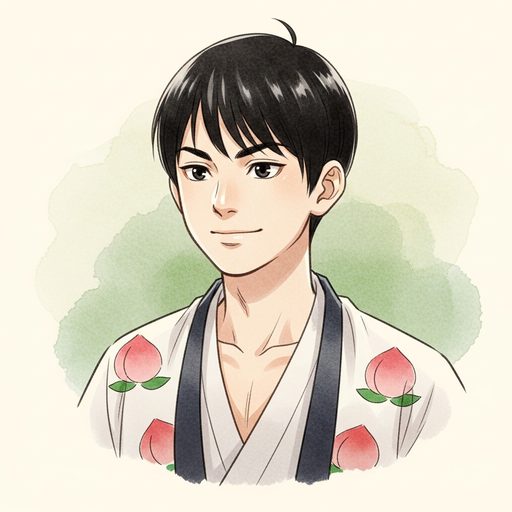 若き日の桃太郎