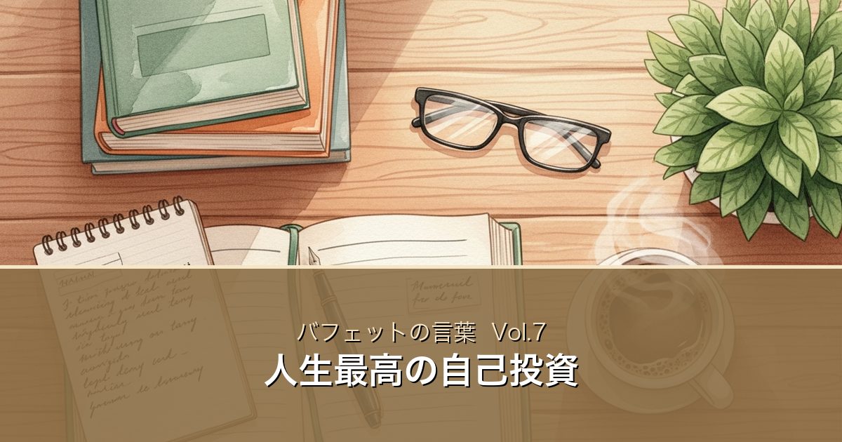 バフェットの言葉Vol.7 アイキャッチ