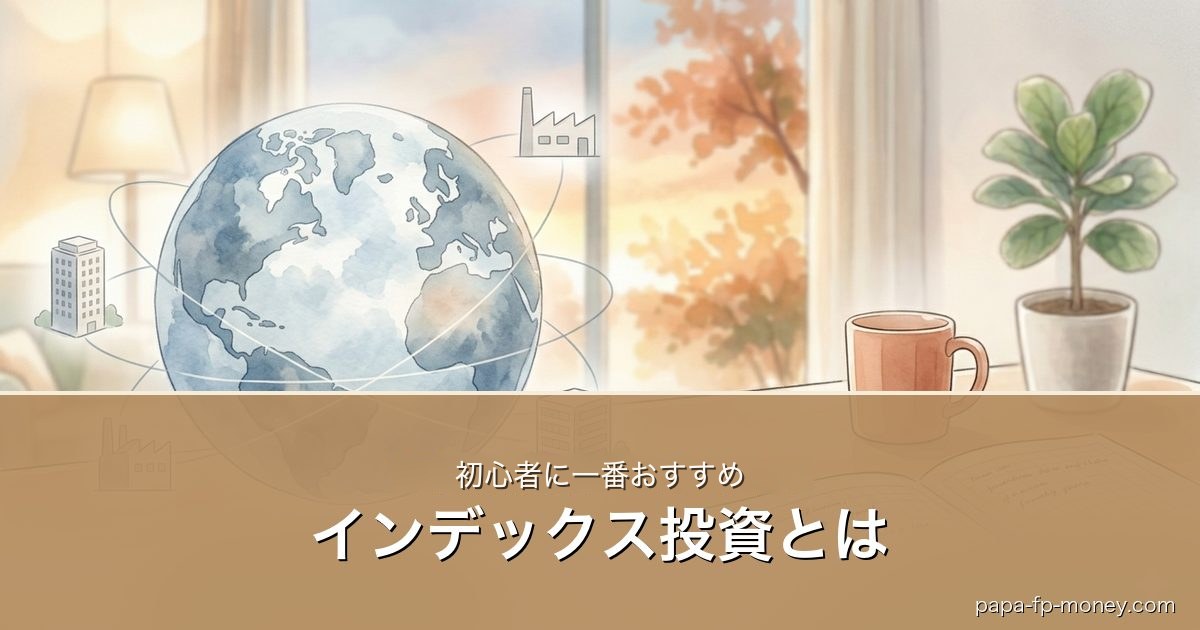 インデックス投資とは|FP解説 初心者に一番おすすめ